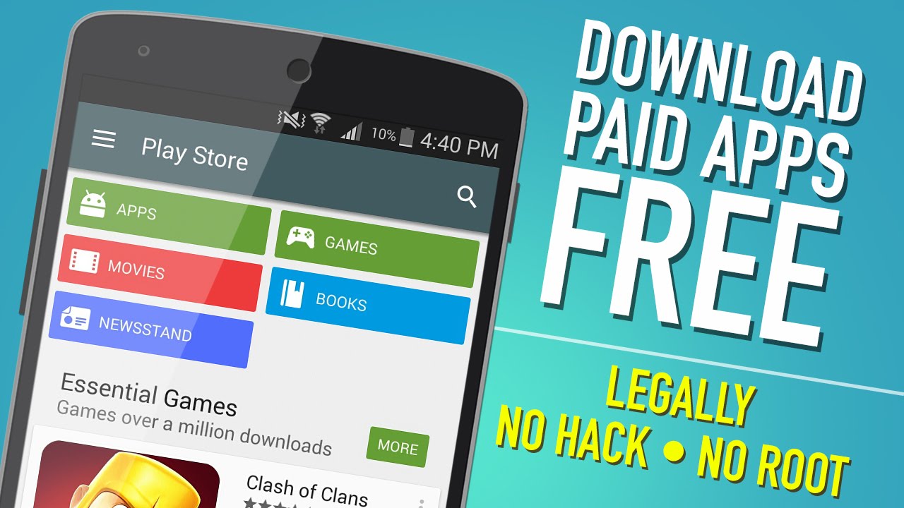 How to download paid android apps for free root android
